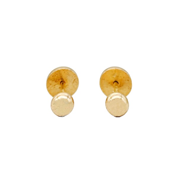 Abridores Bolitas-Oro Bajo-Sin Piedra-AB8015 Sinpiedra