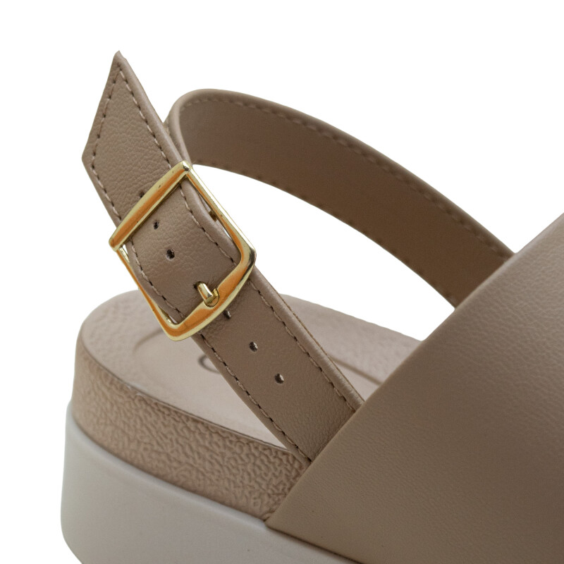 Zapatos Beira Rio Sandalia Mujer de Mujer - 8387.542-9569 Beige