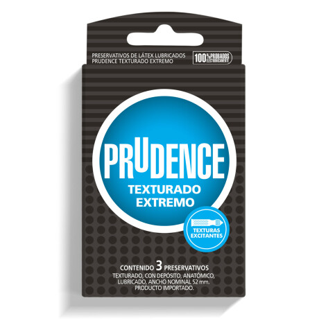 Preservativos Prudence Texturado Extremo Preservativos Prudence Texturado Extremo