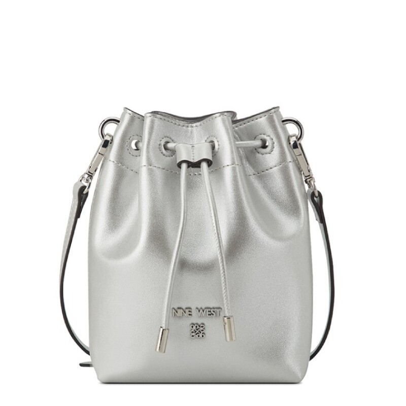 Cirilla Mini Drawstring Xbody Silver
