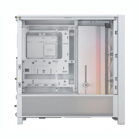 GABINETE CORSAIR FRAME 4000D RS ARGB Gabinete CORSAIR Frame 4000D RS ARGB 3 Ventiladores De Rendimiento RS120 - White