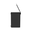 Papelera con pedal 20L Negro