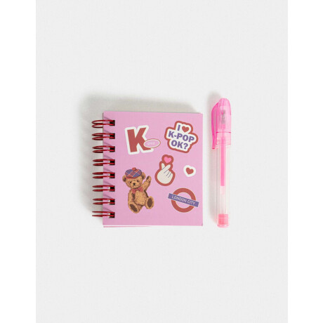 Set De Librería ''k Pop'' Combinacion Multicolor