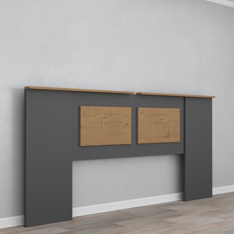 Respaldo de sommier Queen Linea Veneza GRAFITO