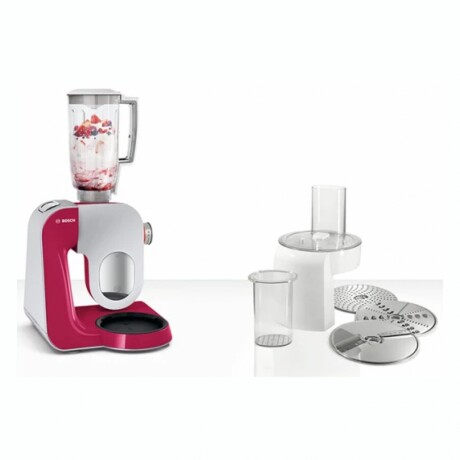 ROBOT DE COCINA BOSCH 1000W Robot De Cocina BOSCH 1000W MUM58420 Con Jarra Licuadora Y Accesorios - Red Diamond