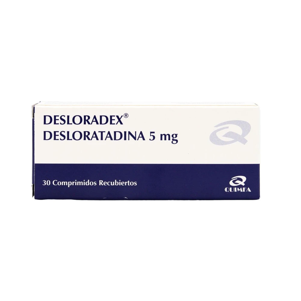 DESLORADEX 5 MG. CJ X 30 COMP.
