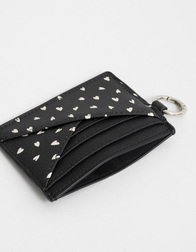 Tarjeteros Tarjetero Cuerina Negro - Negro