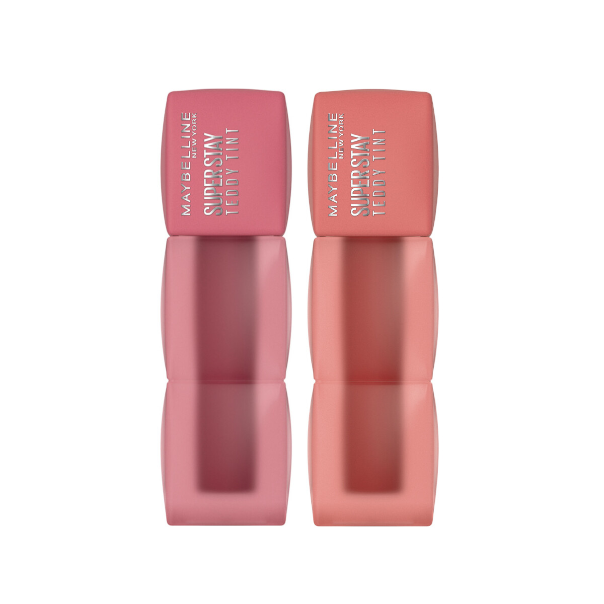 Pack Maybelline New York Labial SuperStay Teddy Tint Kneehigh + Skinny Dip 