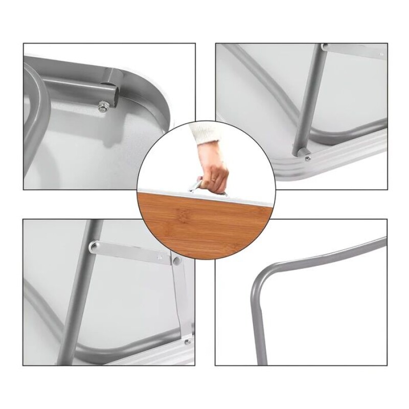 Mesa Plegable De Aluminio 0.80 x 0.60 Beige Mesa Plegable De Aluminio 0.80 x 0.60 Beige