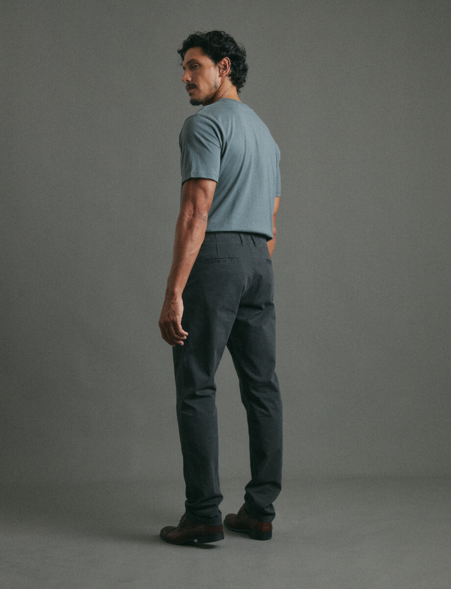 080422 PANTALÓN SPORT S/PINZAS HARRY Gris Oscuro