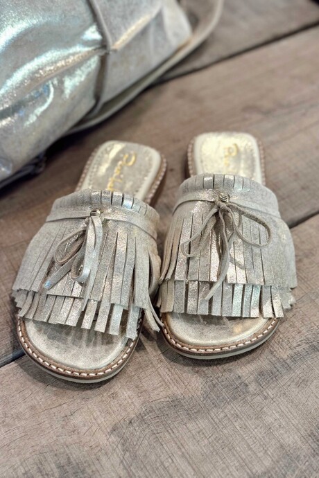 Sandalias Rita Oro Macchiato Sandalias Rita Oro Macchiato