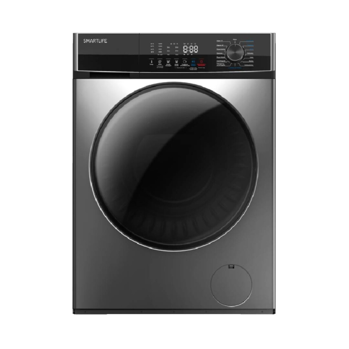 Lavarropas Smartlife Carga frontal Inverter 10.5kg - Silver 