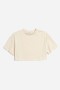 Remera oversized cropped CRUDO