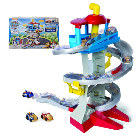 Pista Paw Patrol Torre de Control Playset C/Autos Pista Paw Patrol Torre de Control Playset C/Autos