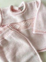 Conjunto rombito rosado Conjunto rombito rosado