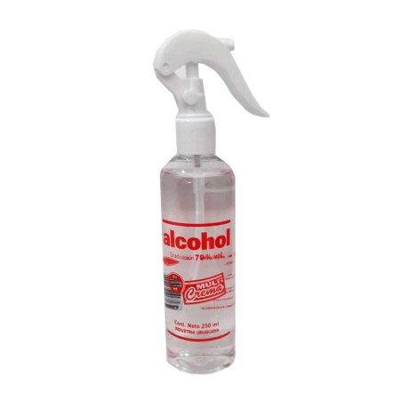 Alcohol Multi Crema 250ml con Gatillo 70% graduación 001