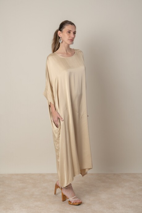 VESTIDO LUNAR Camel