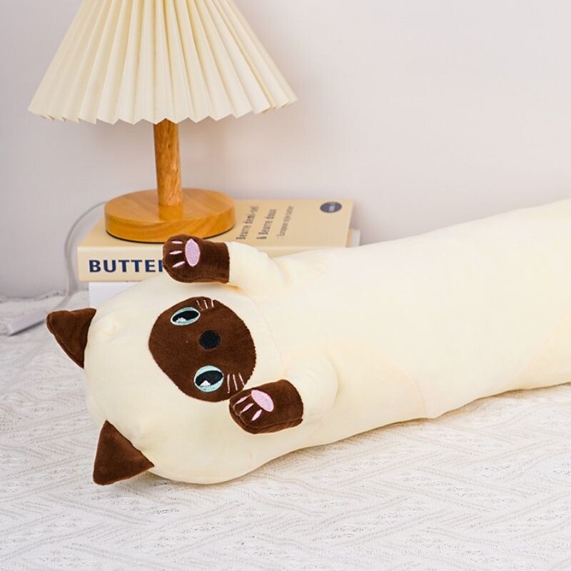 Peluche Alargado - Gato Siamés - 70cm Peluche Alargado - Gato Siamés - 70cm
