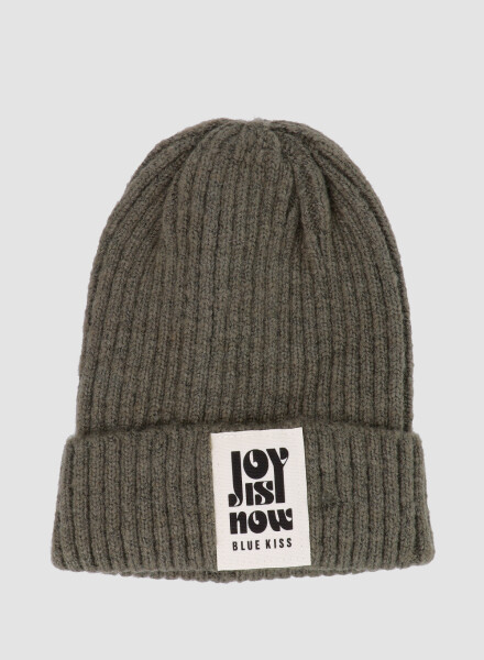 Gorro basic rubber dama Gris