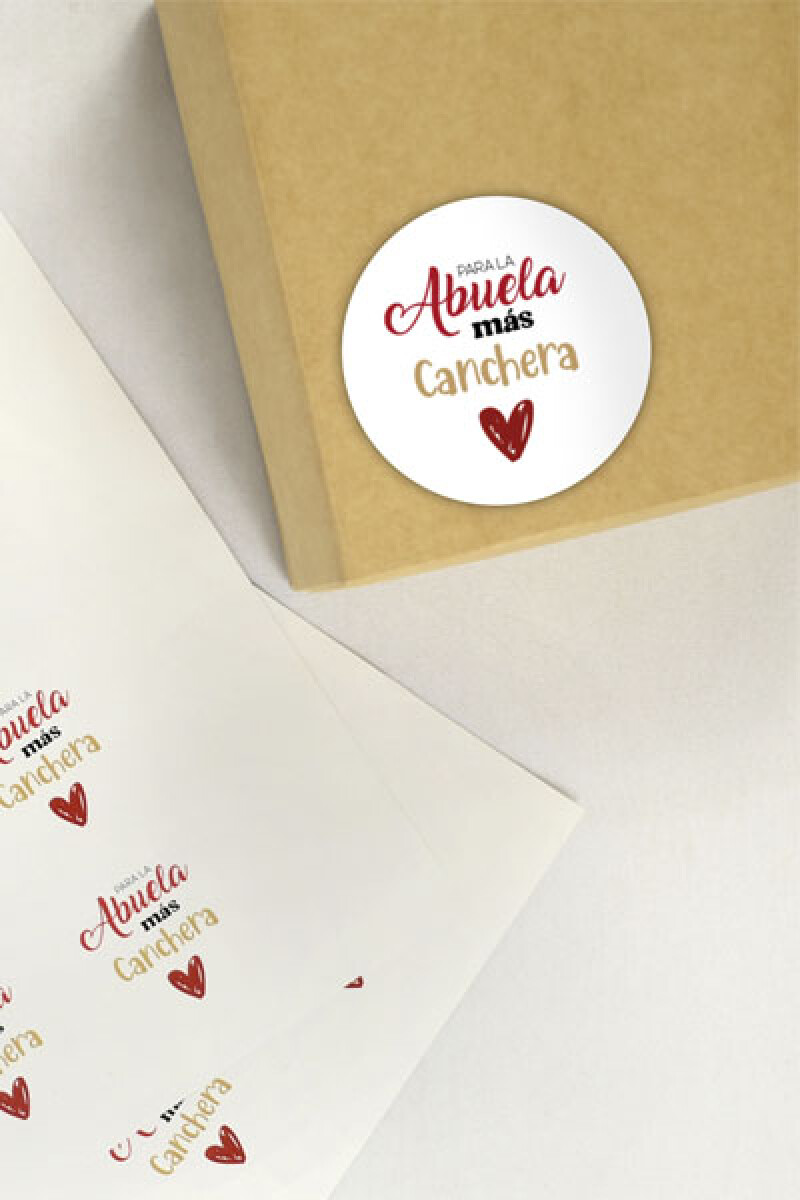 Stickers abuelos plancha - DISEÑO 3 