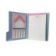 Notas adhesivas botones rosa