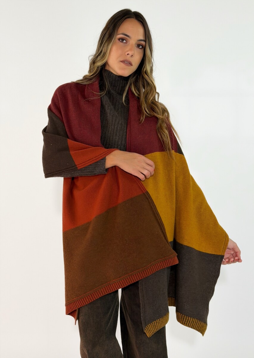 PASHMINA SIERRA - MARRON 