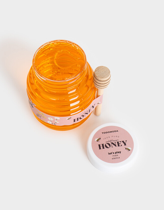 Lúdico Juguetes Slime En Forma De Miel - Naranja Medio