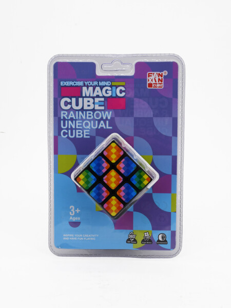 CUBO RUBIK ARCOIRIS MULTICOLOR