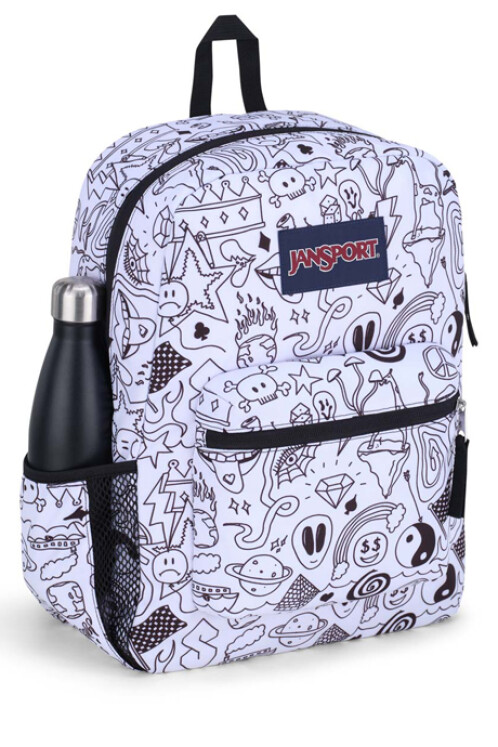 MOCHILA JANSPORT CROSS TOWN BROKEN BROADCAST