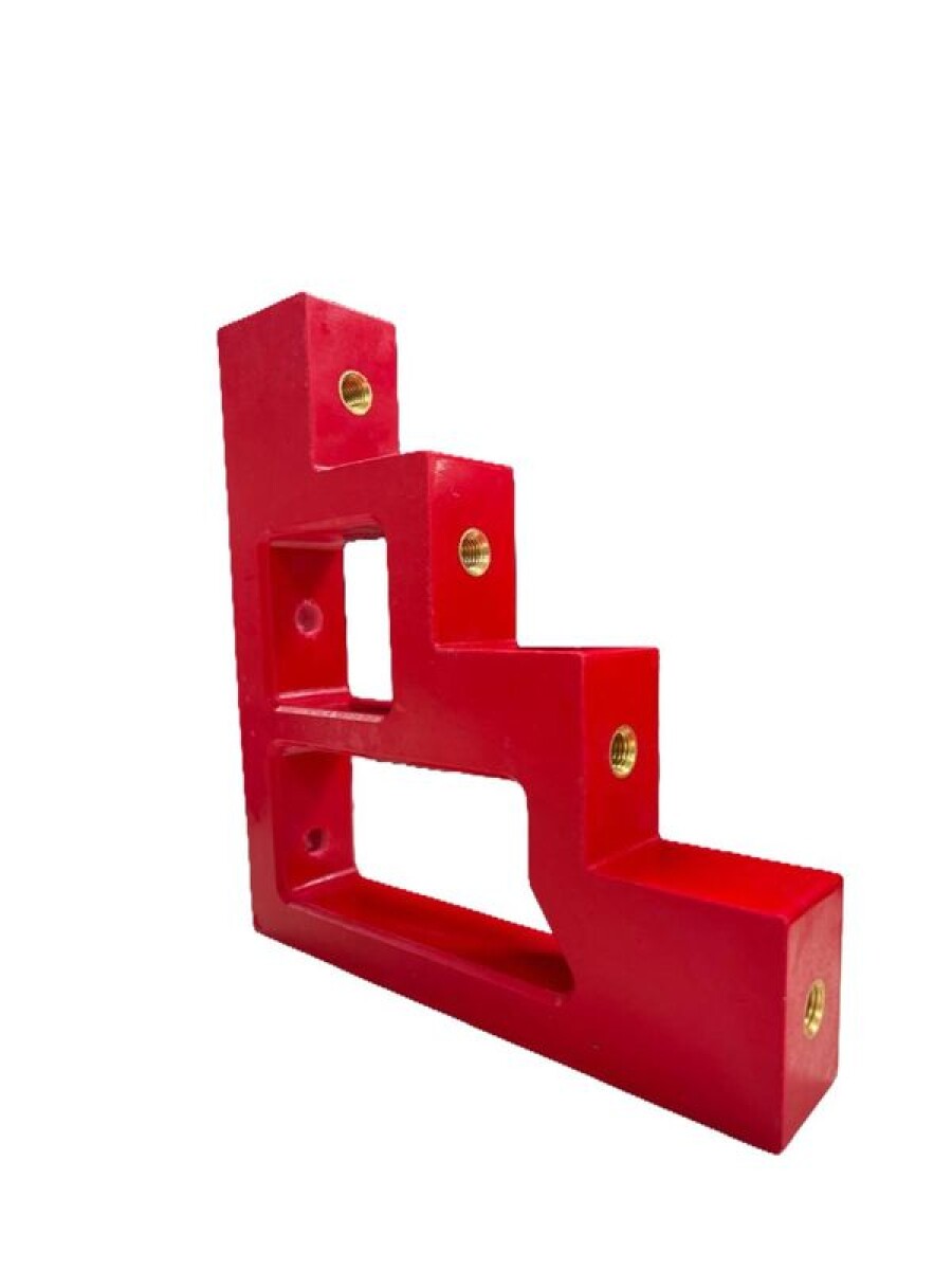 "AISLADOR P/ 4 BARRAS 50MM TIPO ESCALERA - ""T"" VCP" 