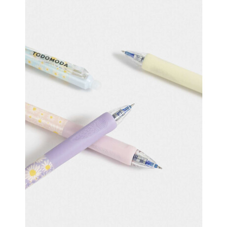 Set De Lapiceras De Colores Combinacion Multicolor