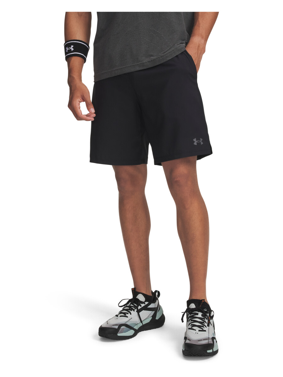 Short UA Vanish Wven 2.0 8in Hombre 6015281-001 - Negro 
