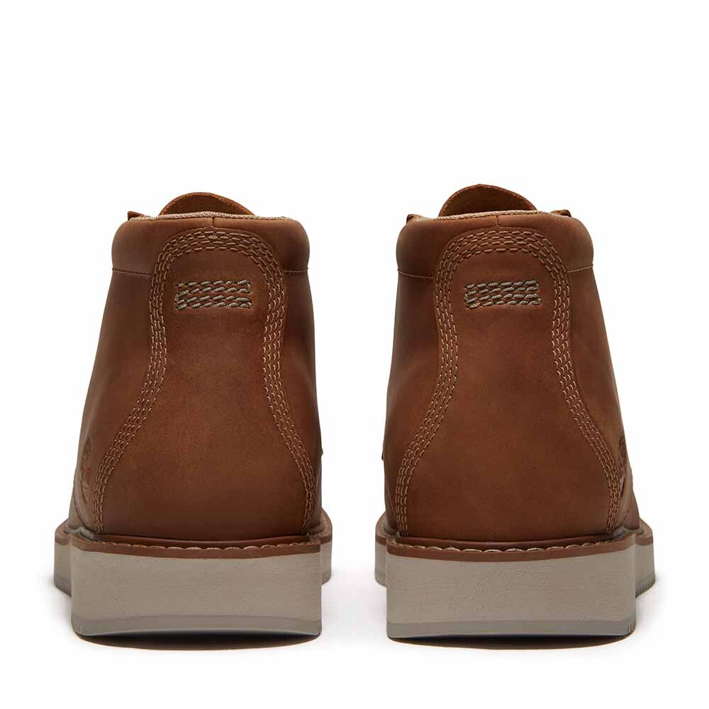 Botas Redwood Edge Mid Chukka Hombre Medium Brown Full Grain
