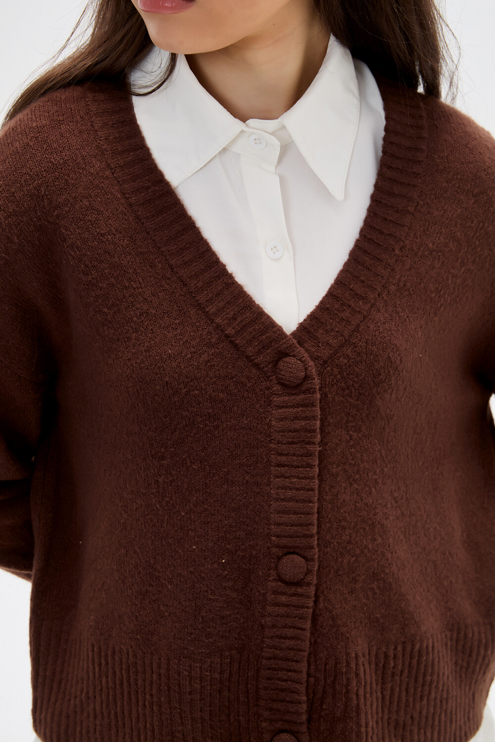 Cardigan Aelvos Chocolate