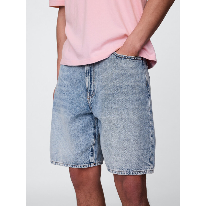 DENIM SHORT LIGHT WASH LIGHT WASH