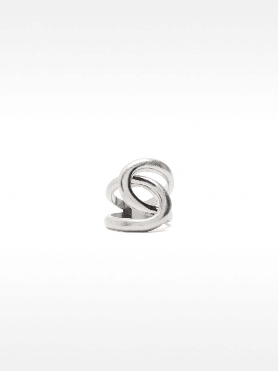 Anillo Dorado - plateado 