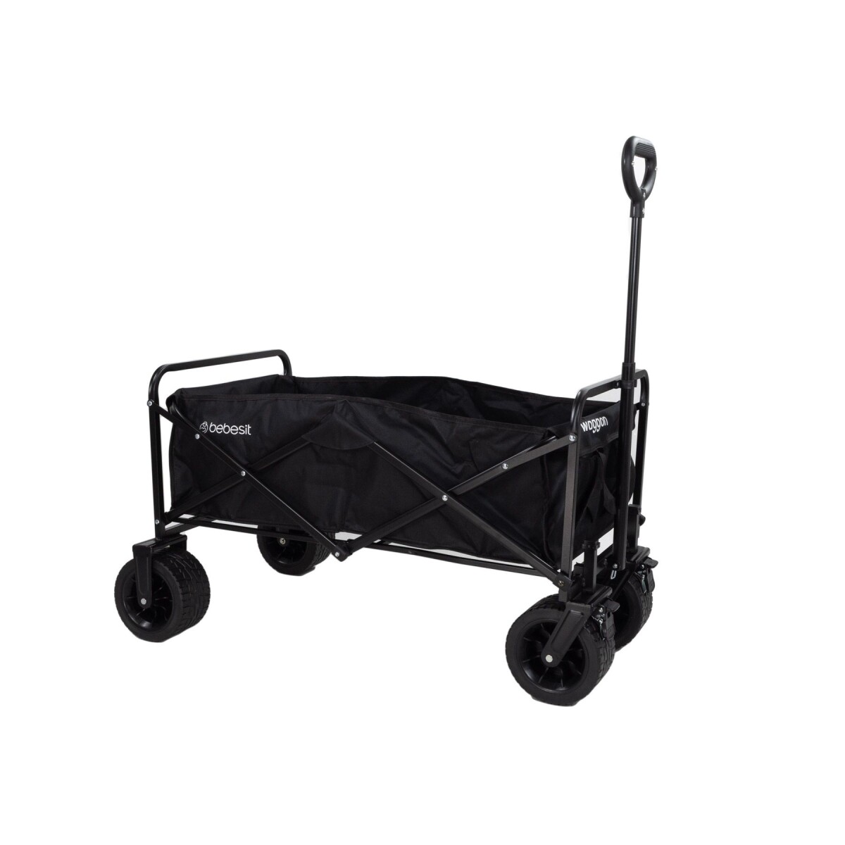 Carro Plegable Multiuso Waggon Bebesit Negro 