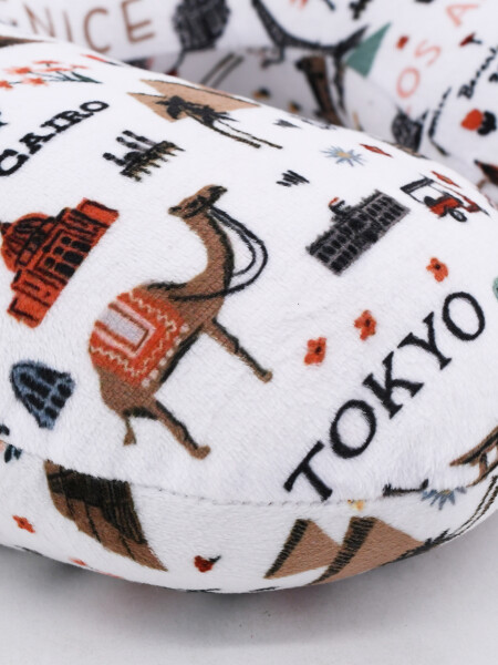 ALMOHADA DE VIAJE BAHIA MULTICOLOR