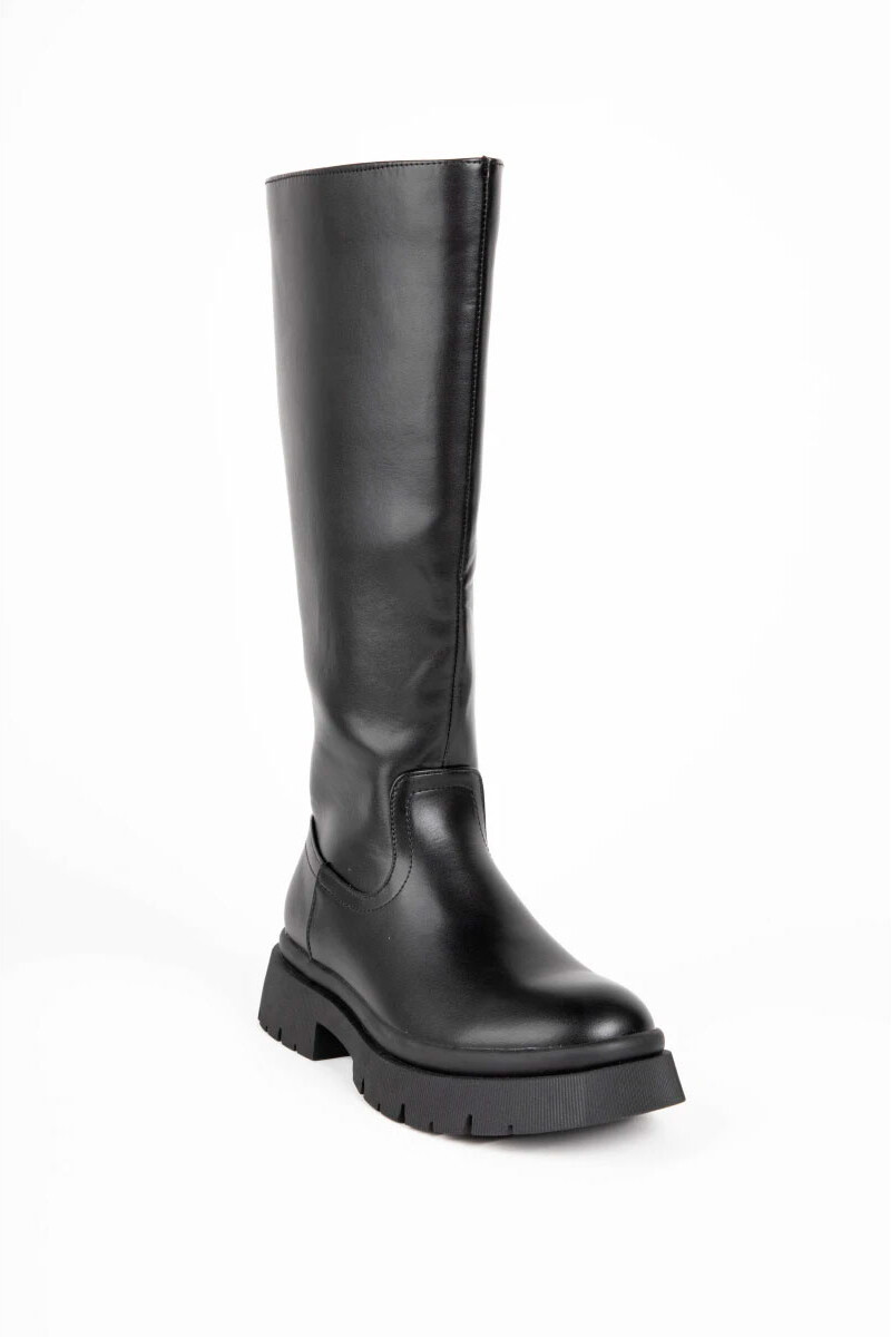 BOTA MUJER PADDOCK DALMATIAN Negro