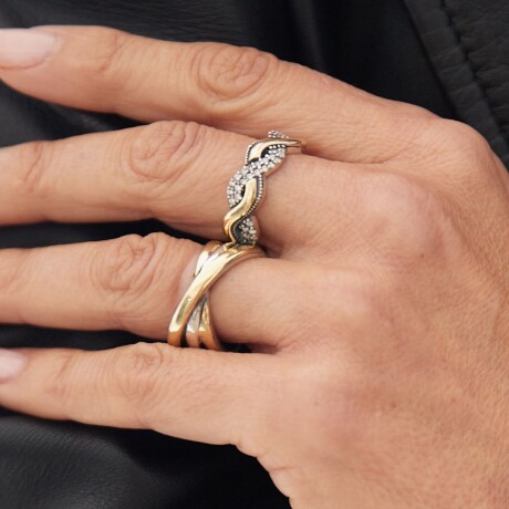 Anillo Martina - Plata y Oro Anillo Martina - Plata y Oro