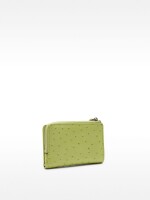 Cartera Con Grabado Animal verde