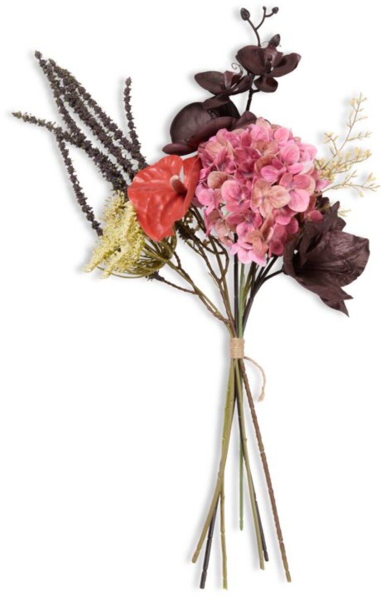 Ramo artificial GODFRED H70 cm púrpura oscuro 