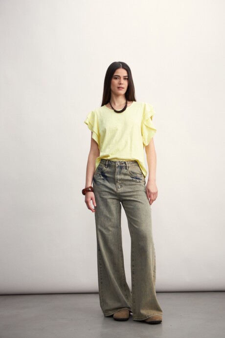 Remera Gala Amarillo