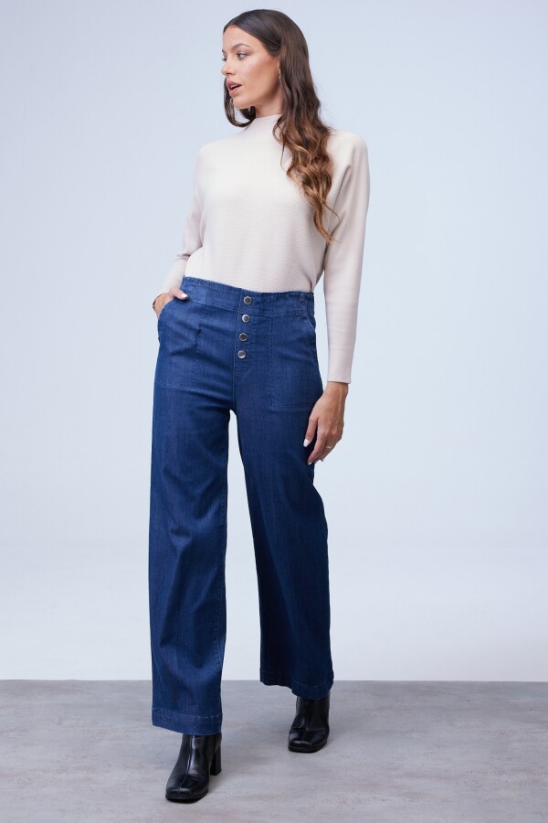 Pantalon Tencel Wide JEAN