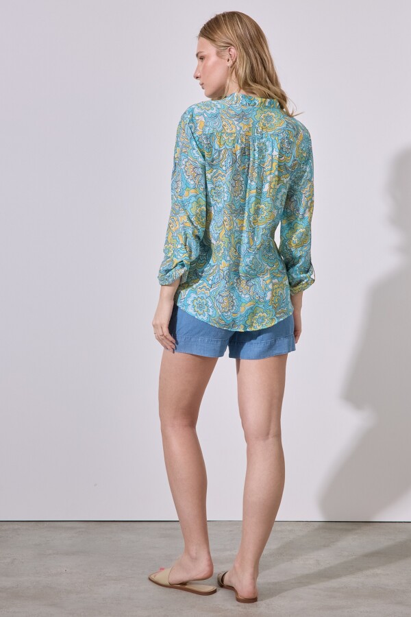 Blusa Print VERDE/MULTI