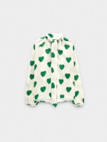 Blusa Con Corazones multicolor