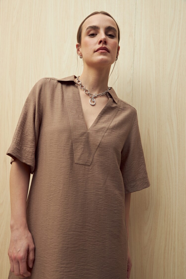 VESTIDO GIANA Visón