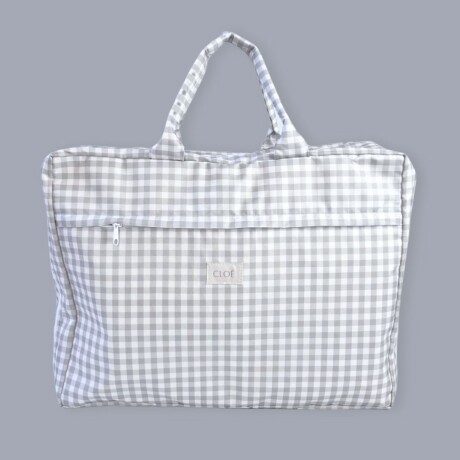 Valija Baby Carry On Vichy Gris
