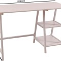 Escritorio Con Estantes Modelo ENGLAND Blanco