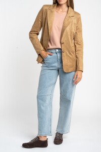 Blazer Gamuza Arena